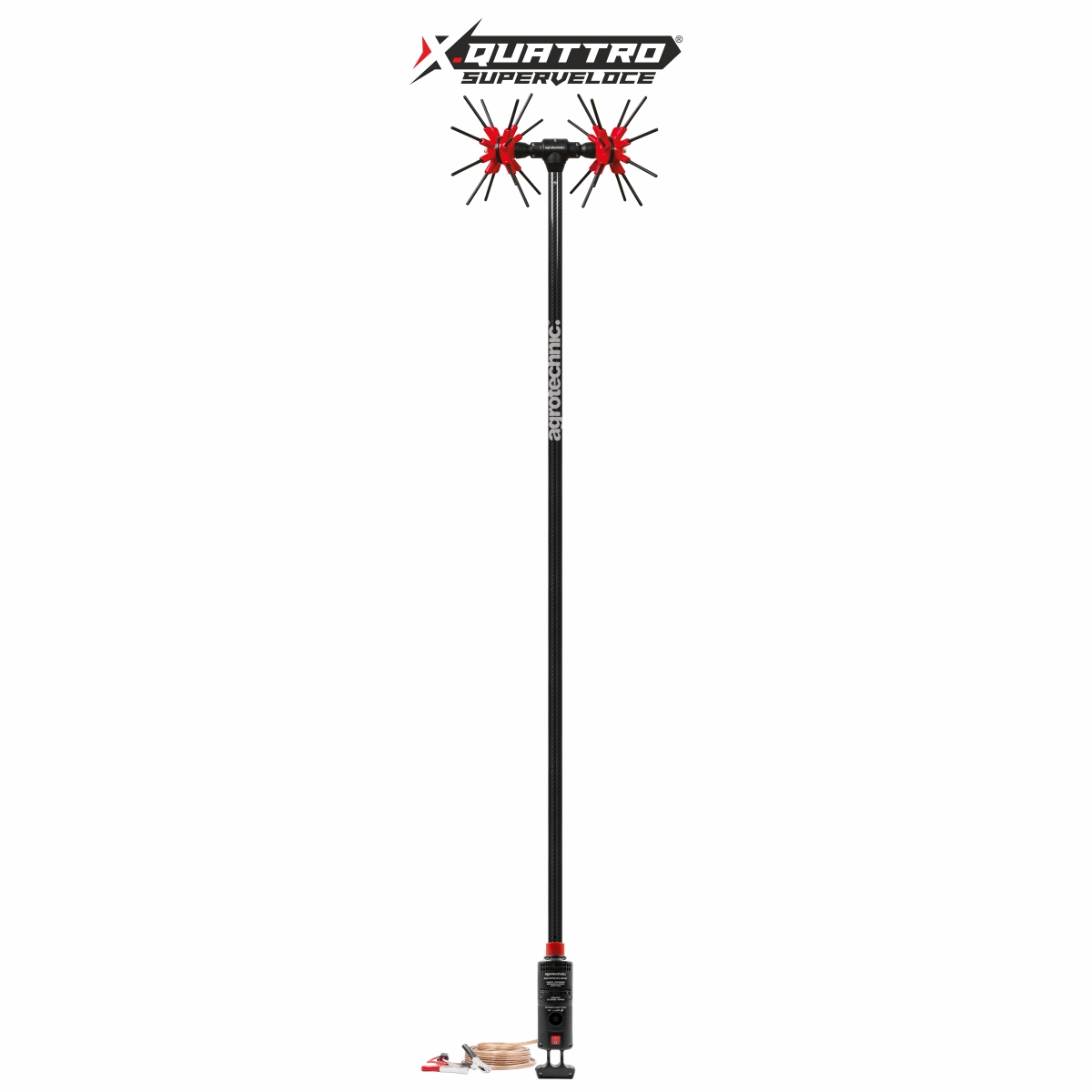 Olive harvester Palm urchin 12V DC - 2,4m X.Quattro Superveloce Agrotechnic