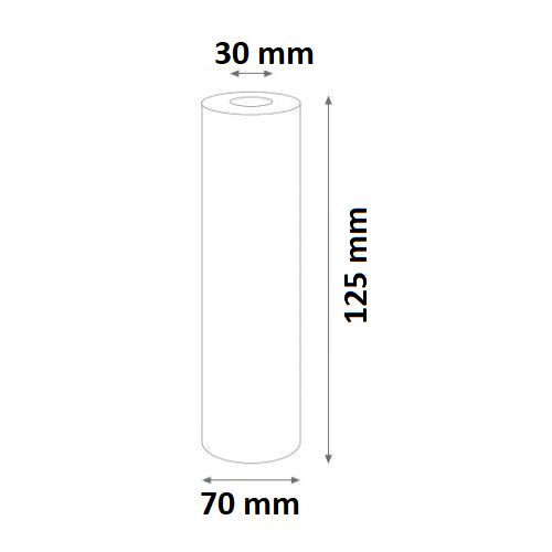 Melt-Blown Polypropylene and Granular Activated Carbon (GAC) CA 5 SX 25μm 5