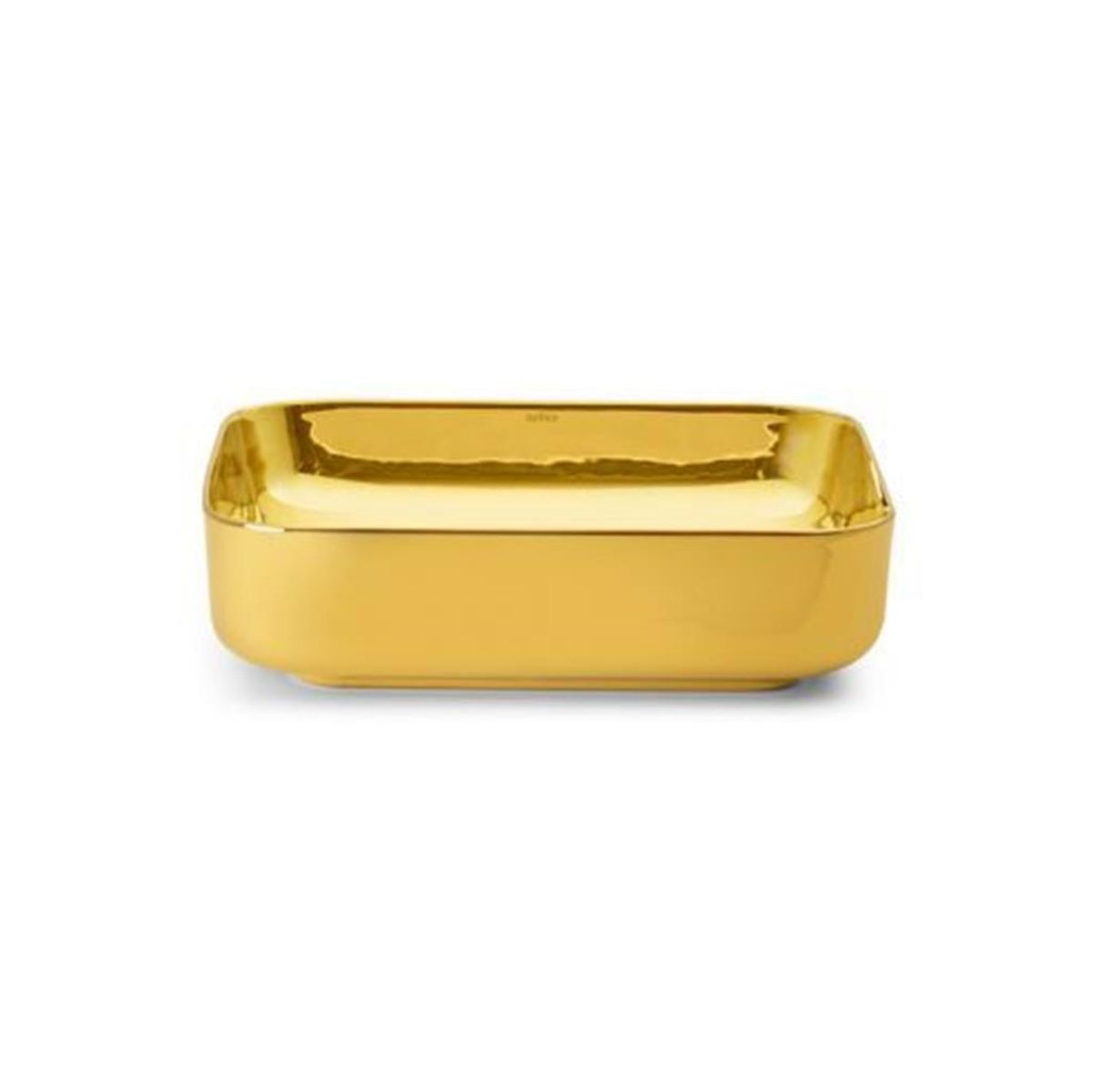 Νιπτήρας Επιτραπέζιος Dinan Rectangular Gold 505x390x140 Mm 4113/OR Bathco