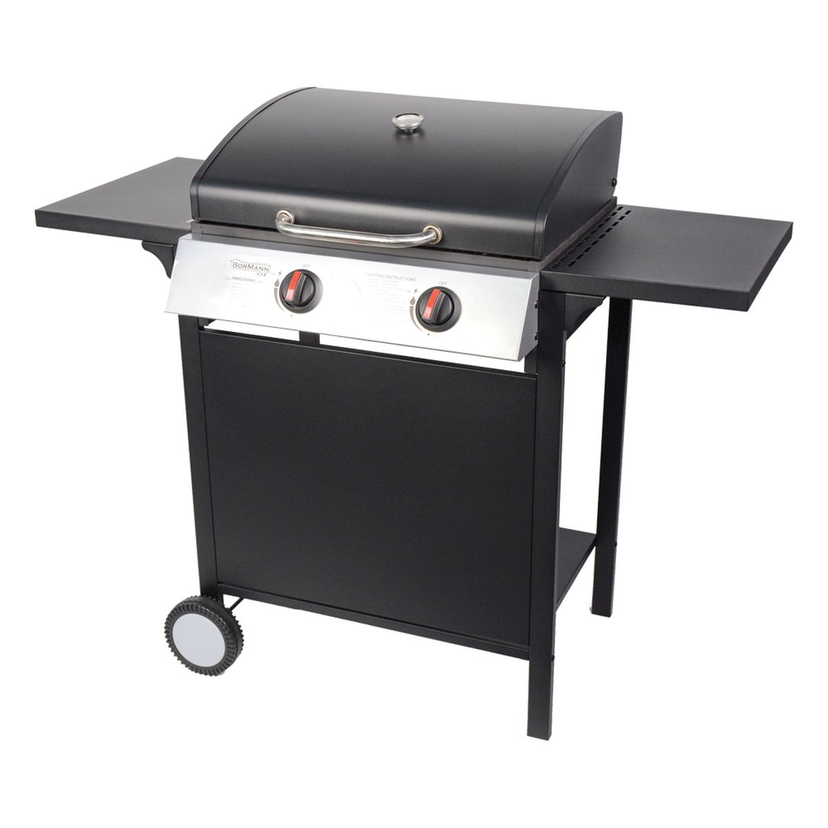 Ψησταριά Υγραερίου με 2 Εστίες BBQ2000 015390 Bormann