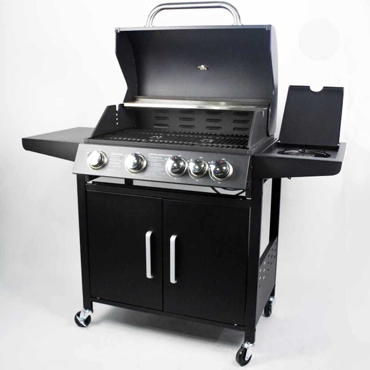 Ψησταριά Υγραερίου με 4+1 Εστίες BBQ4100 019114 Bormann