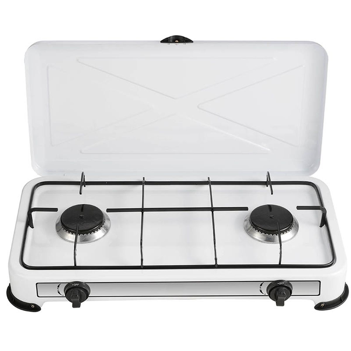 Εστία υγραερίου διπλή 1,1 + 1,1 kW BLG4400 022336 Bormann