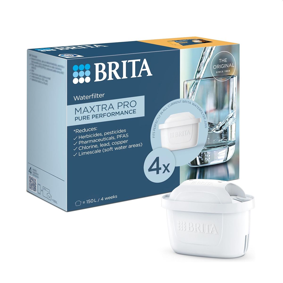 Ανταλλακτικό Φίλτρο Κανάτας Brita Maxtra Pro Pure Performance (3+1τμχ)