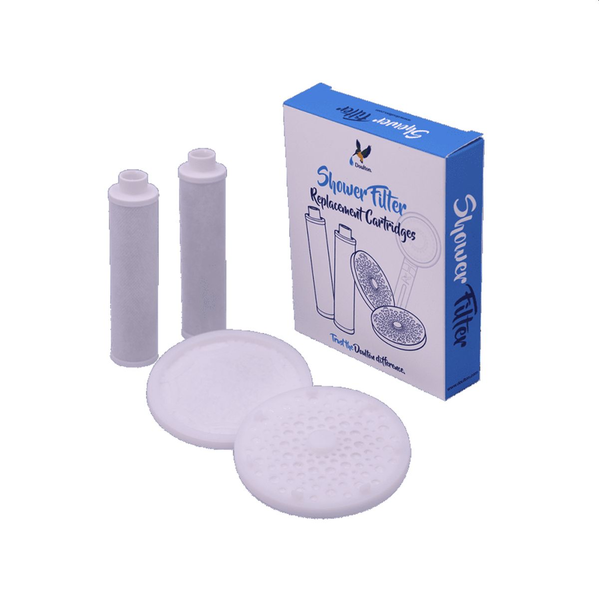 Σετ Ανταλλακτικά Φίλτρα Doulton Shower 2τμχ.