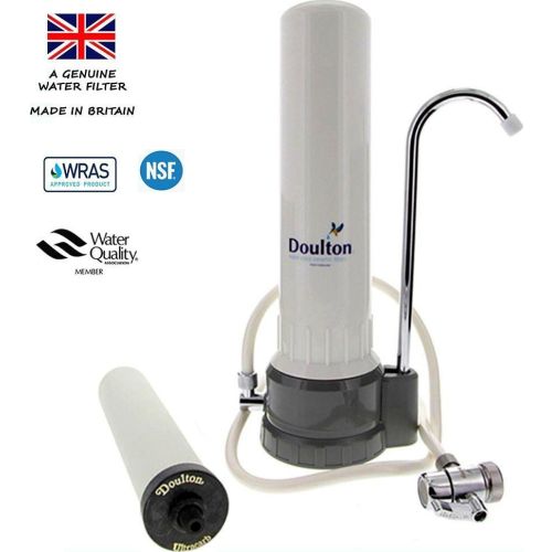 Φίλτρο Νερού Άνω Πάγκου Doulton HCP Λευκό με Ανταλλακτικό Φίλτρο Ultracarb 0,5μm