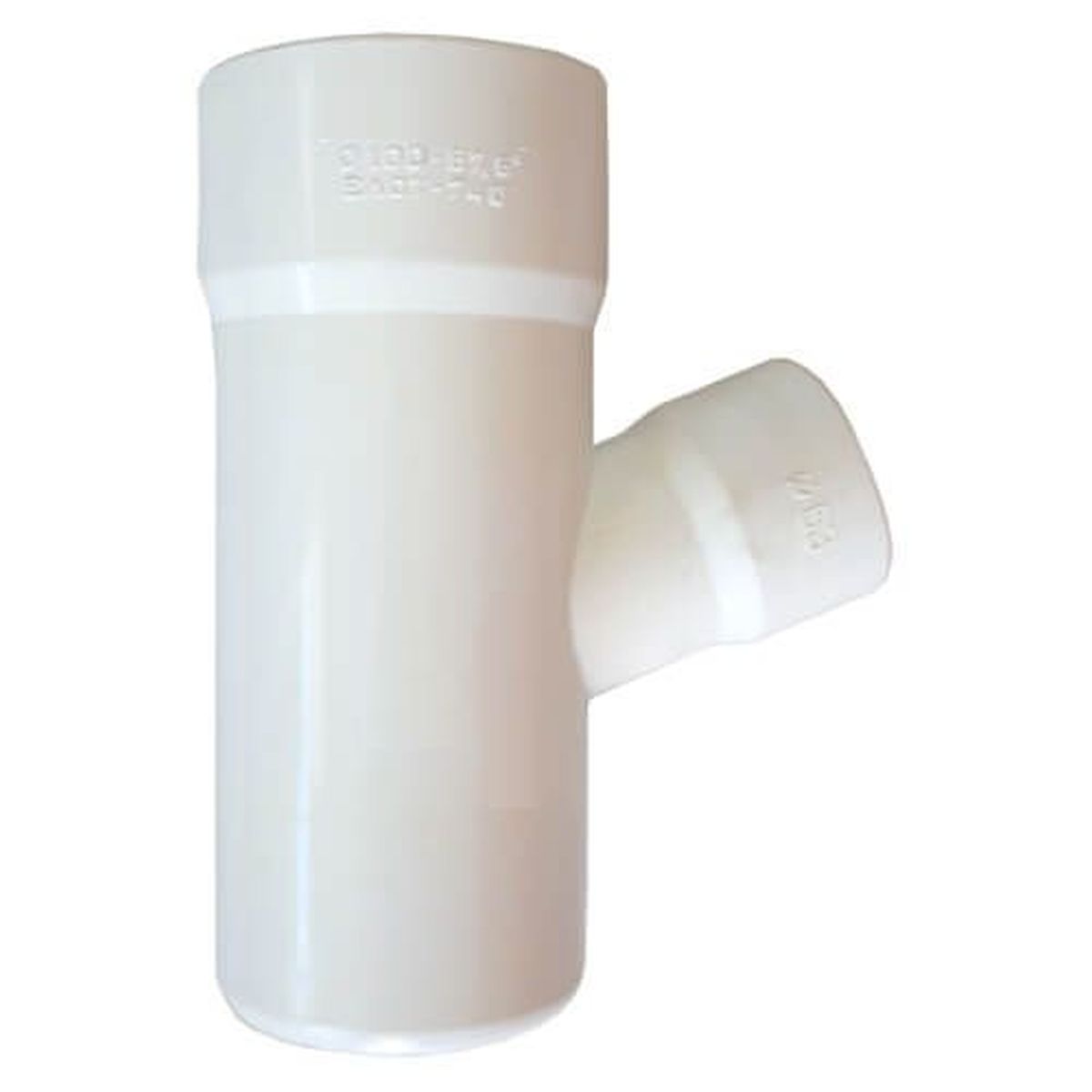 Συστολικό Ημιτάφ Αποχέτευσης PVC Λευκό Φ75/Φ50 Drivaplast