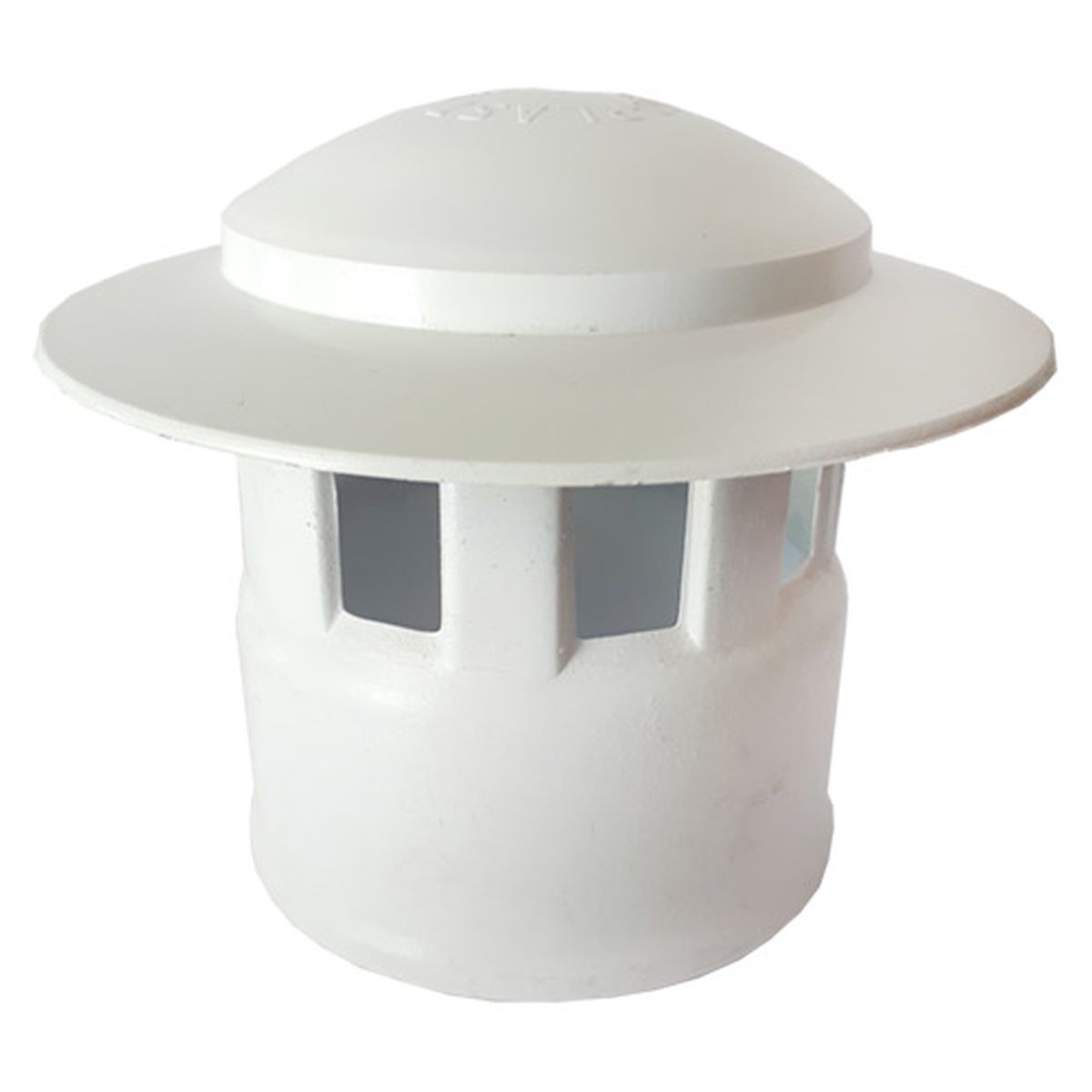 Καπέλο Εξαερισμού Αποχέτευσης PVC Λευκό Φ50 Drivaplast