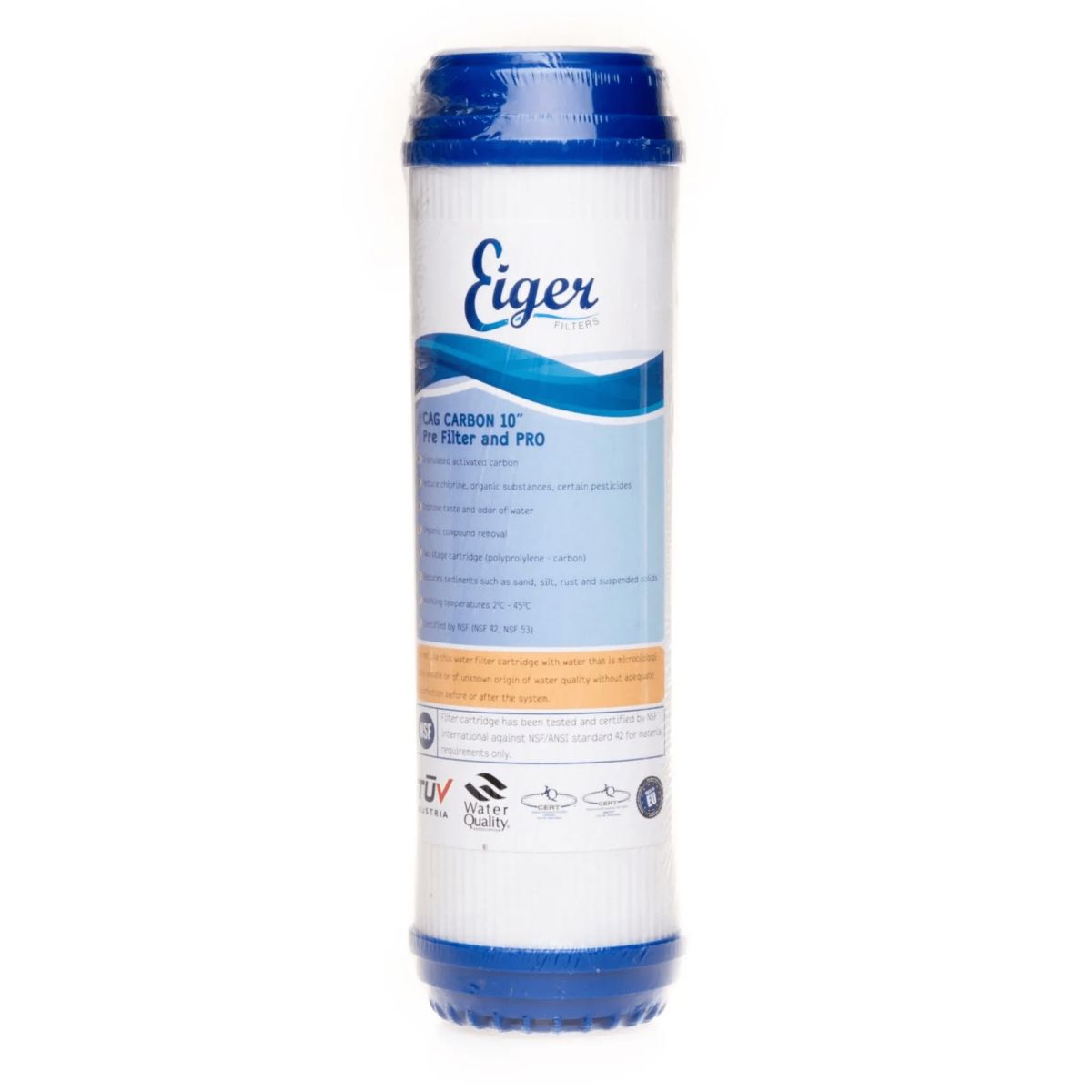 Ανταλλακτικό Φίλτρο Ενεργού Άνθρακα CTOP 1μm EG-CTOP-2510-1 Eiger