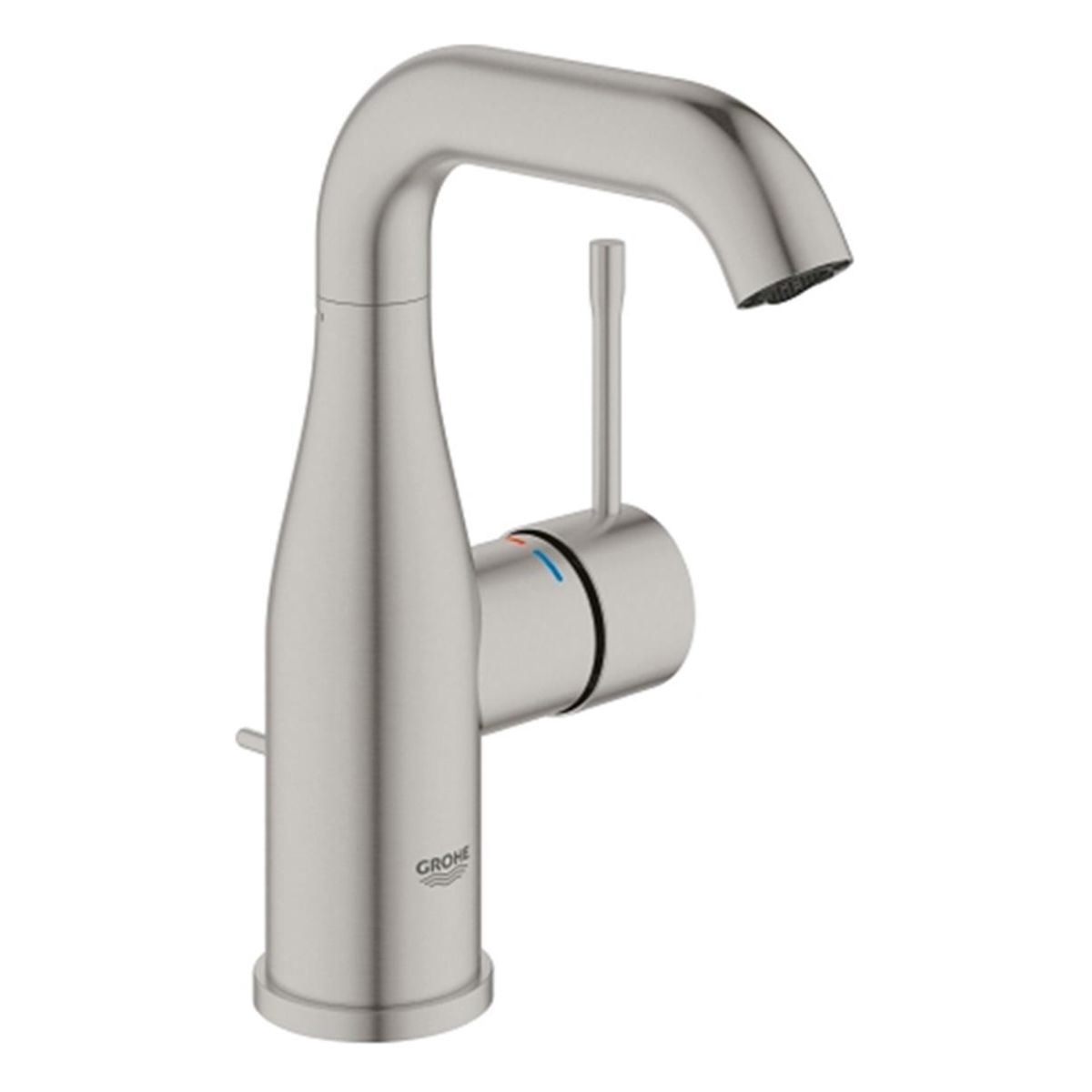 Μπαταρία Νιπτήρα Υψηλή Essence Super Steel 23462DC1 Grohe