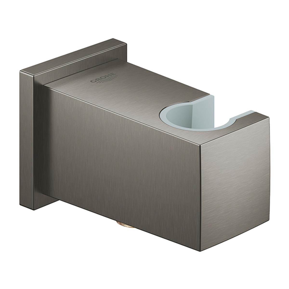 Στήριγμα-παροχή Euphoria Cube Brushed Hard Graphite 26370AL0 Grohe