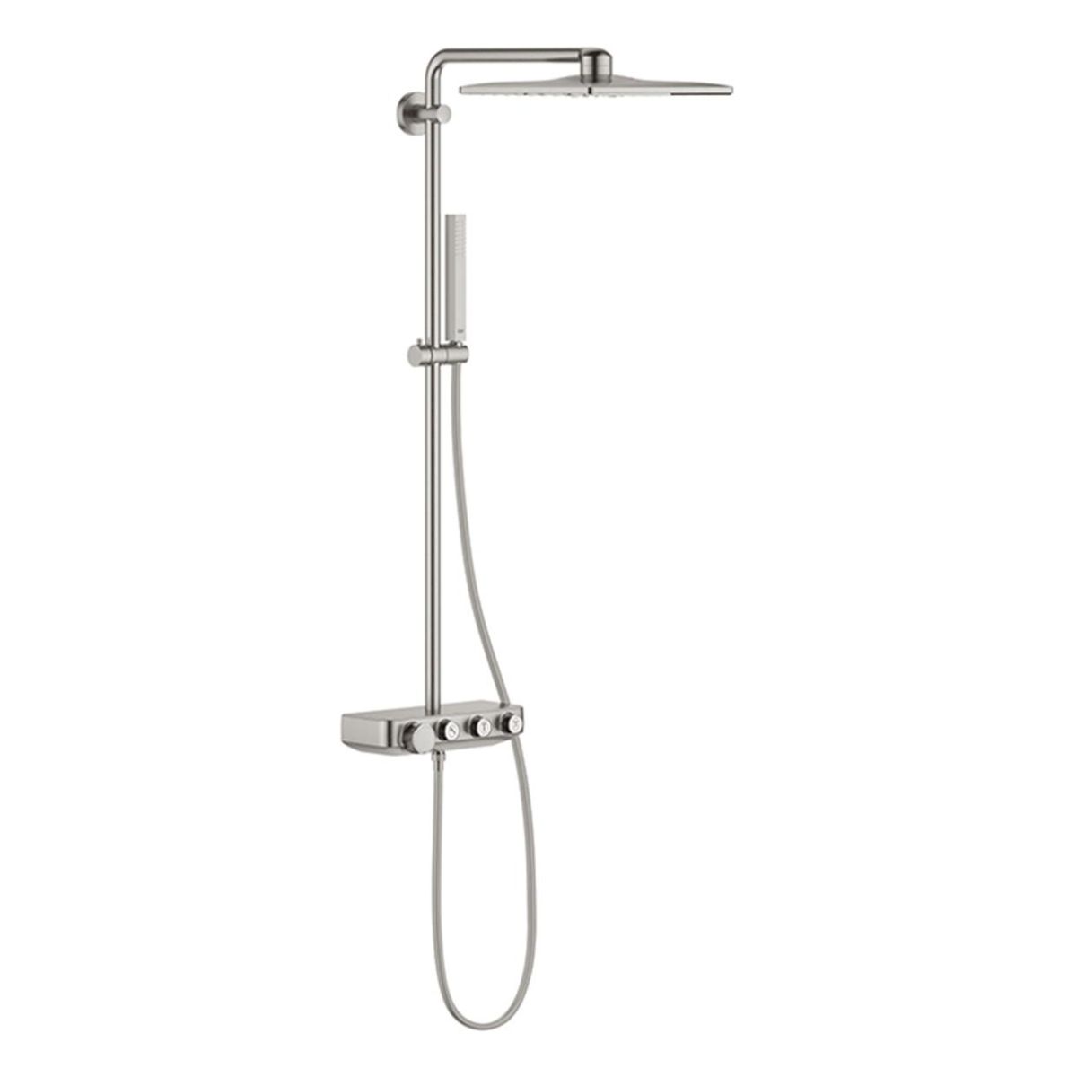 Τηλέφωνο Rainshower Smartactive 3 Ροών Brushed Cool Sunrise 26574GN0 Grohe