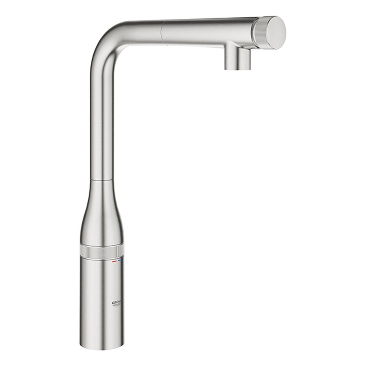 Μπαταρία Κουζίνας Essence Smartcontrol L-spout Pull-out Super Steel 31615DC0 Grohe