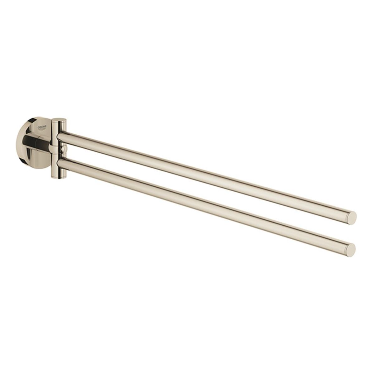 Πετσετοκρεμάστρα Διπλή Essentials 45 Εκ. Polished Nickel 40371BE1 Grohe