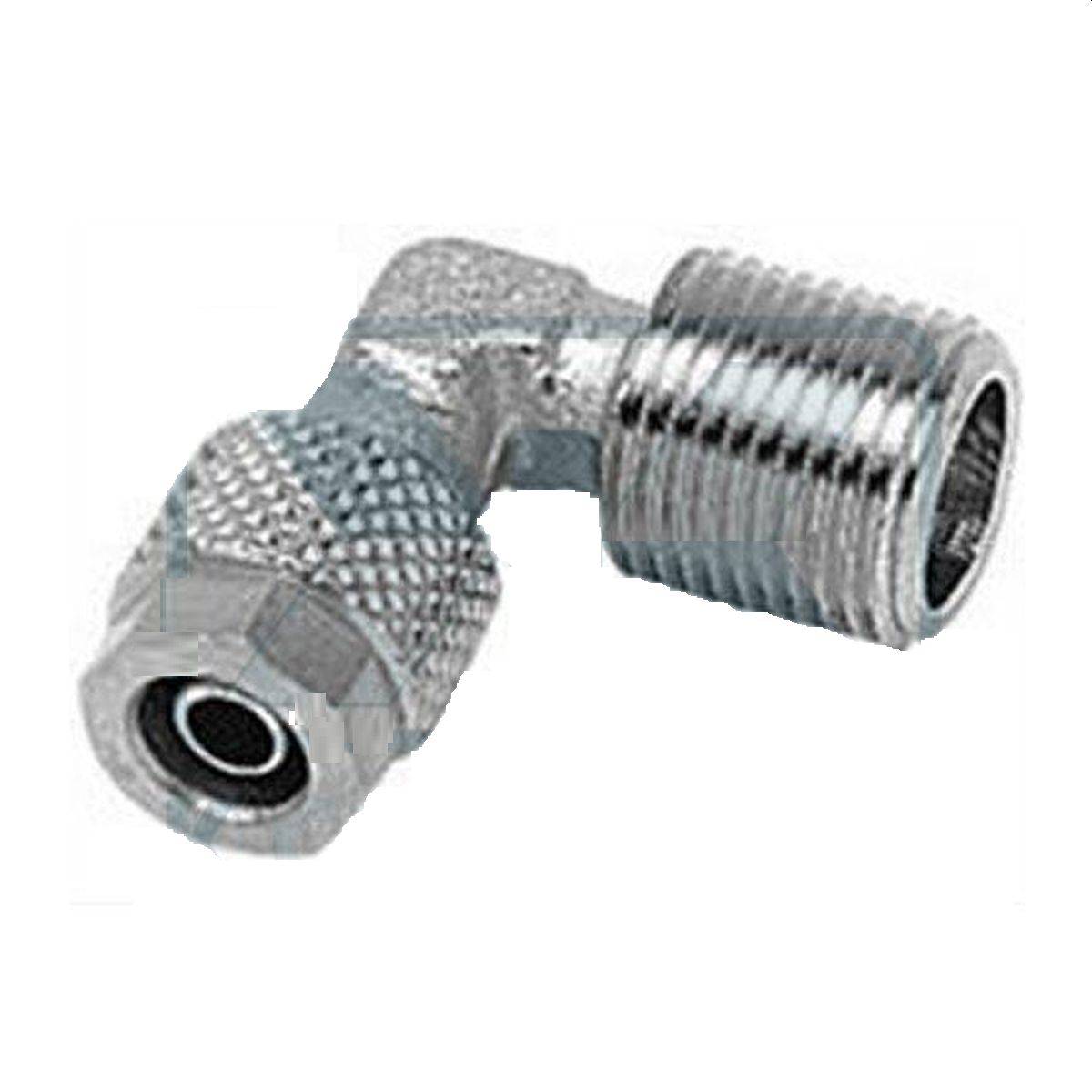 Ρακόρ Γωνιακό Σύνδεσης Σωλήνας Nylon για Φίλτρα Νερού 08388 K.Cherouvim