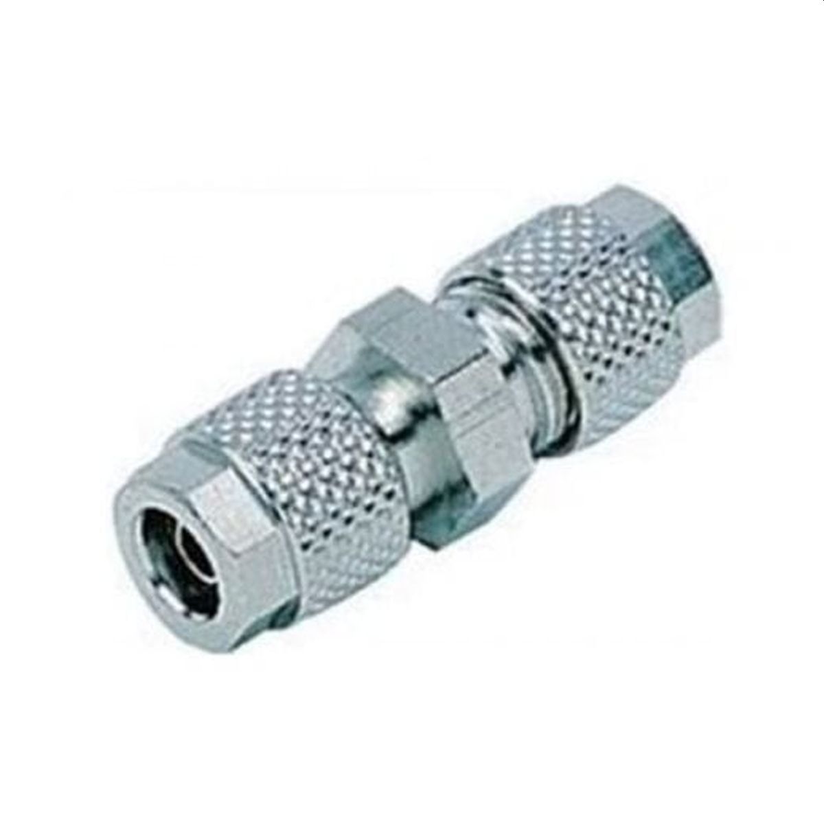 Ρακόρ Σύνδεσης Σωλήνας Nylon Φ6xΦ6 για Φίλτρα Νερού 08486 K.Cherouvim