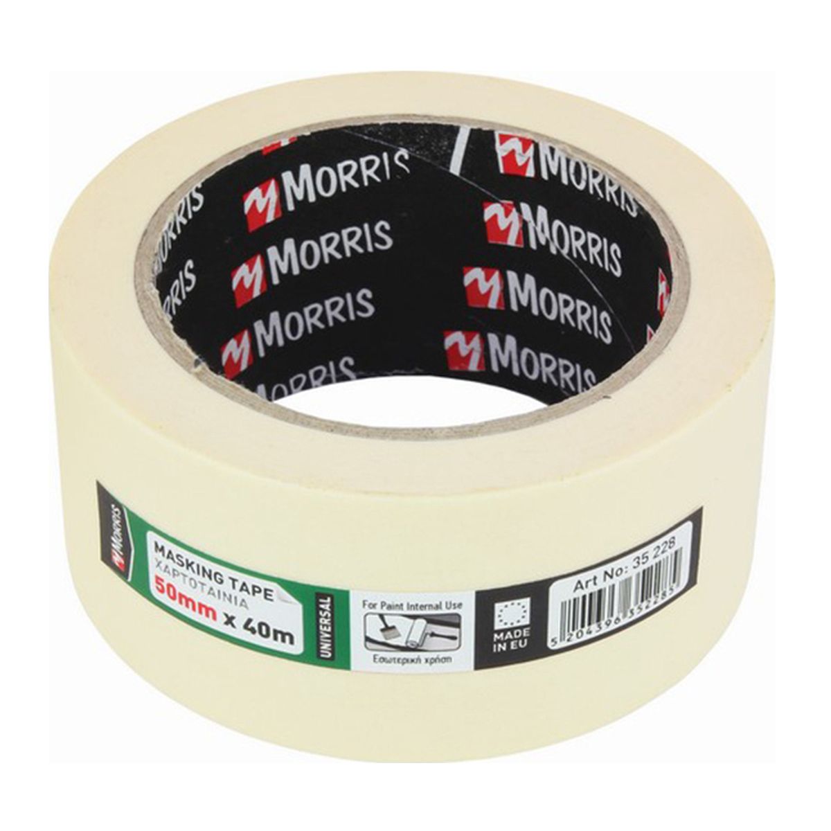 Χαρτοταινία Universal 50mm x 40m Morris 35228