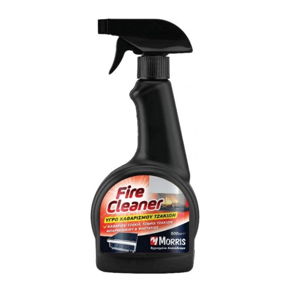 Καθαριστικό Τζακιών / Μπάρμπεκιου Fire Cleaner 500ml Morris 37015