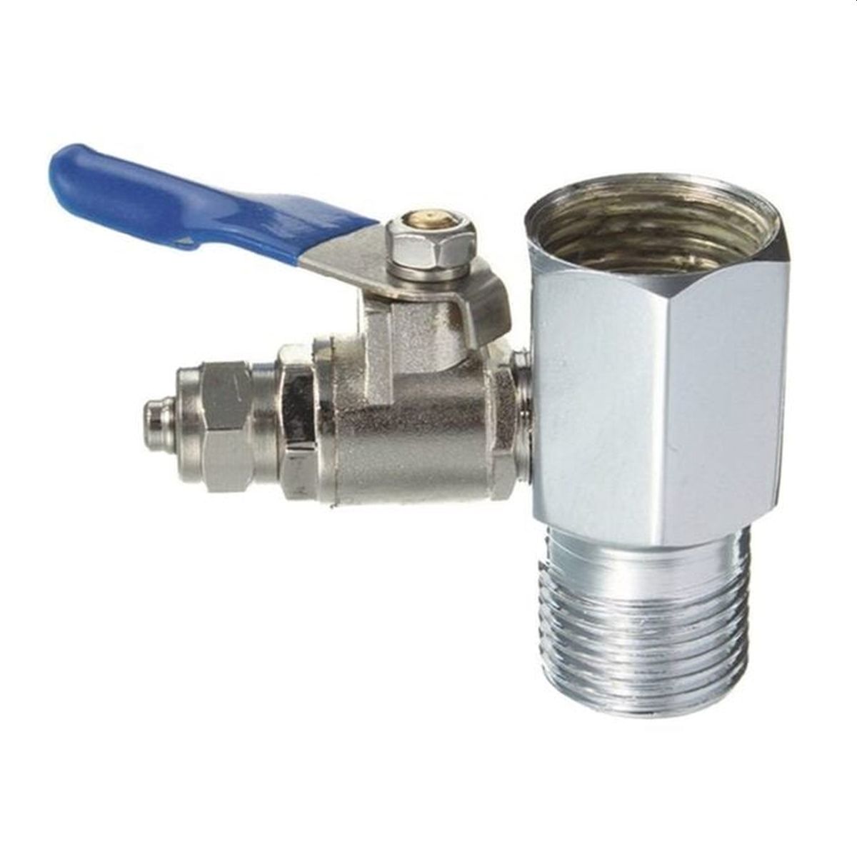 Ορειχάλκινο Κλέφτης Μεταλλικός για Φίλτρα Νερού 15885 Atlas FiltriΓραμμής – Ταχυσύνδεσμος In Line Κούμπωμα σε Αρσενικό Σπείρωμα για Φίλτρα Νερού 