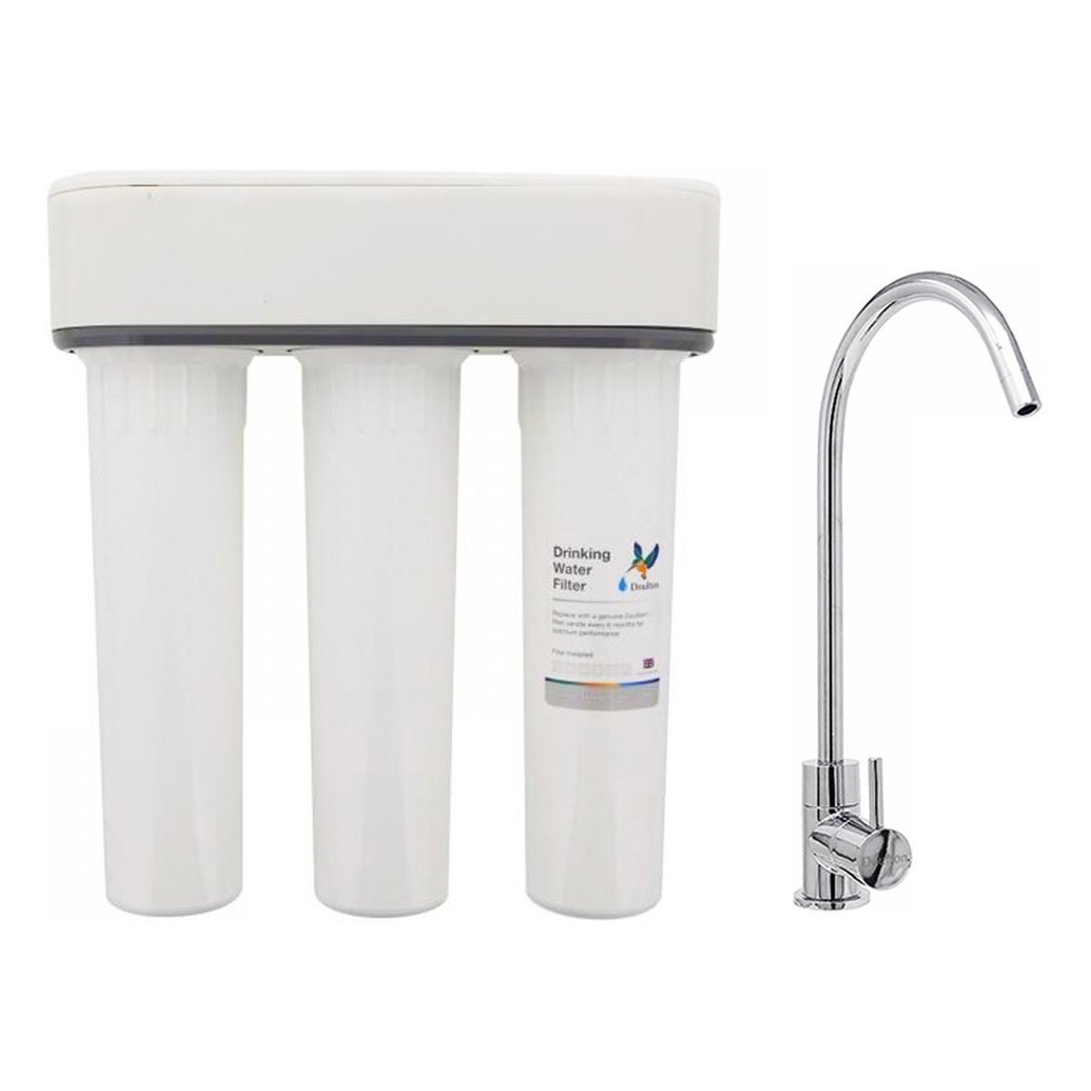 Φίλτρο Κάτω Πάγκου Hip Trio DCB + Nitrate + Ultracarb SI SI Doulton   