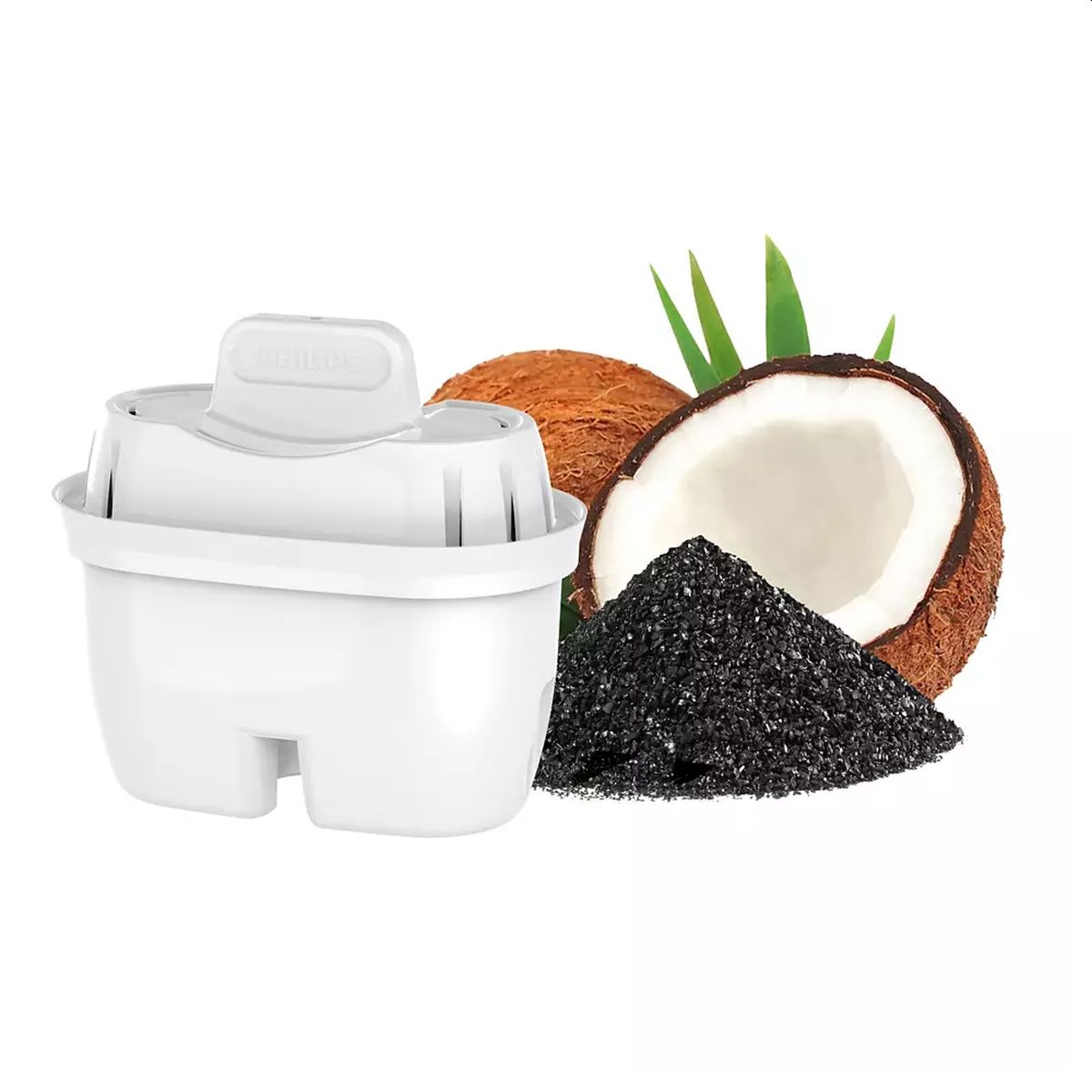 Κανάτα Με Φίλτρο Νερού Αποσκλήρυνσης Micro X-Clean 2,6Lt Λευκή AWP2943WHT Philips