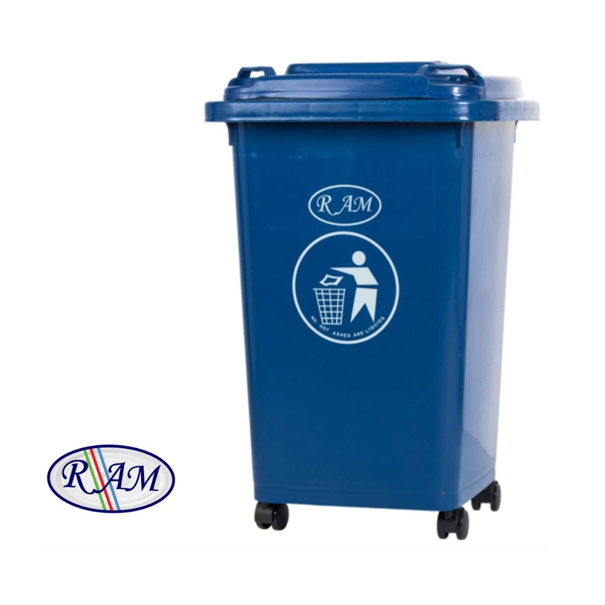 Πλαστικός κάδος 50Ltr 8840050.BL RAM