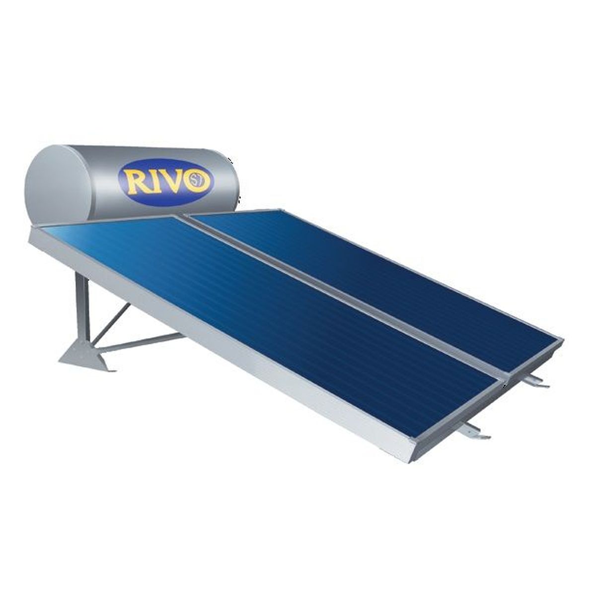 Ηλιακός Inox ΙΙ STI150T 2x1,5m2 Κεραμοσκεπή 44.1.15030/Ι RIVO