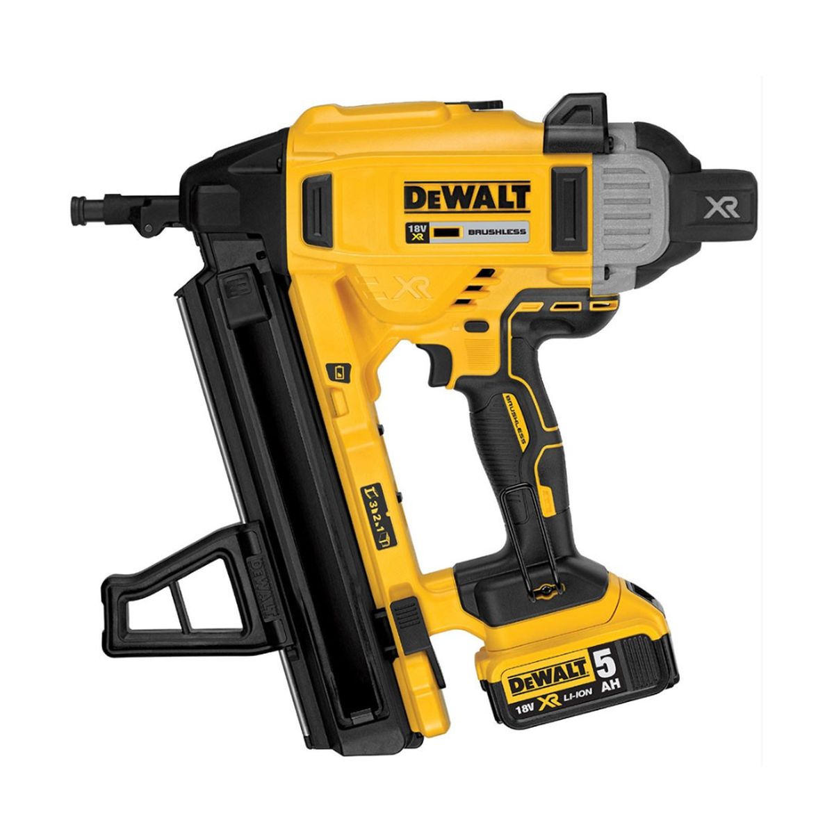 Καρφωτικό μπετού 18V Brushless 2 μπατ. 5.0Ah DCN890P2 DEWALT