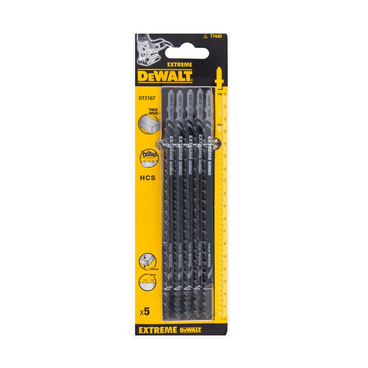 Λεπίδες κοπής Ξύλου EXTREME 180 mm DT2167 DEWALT