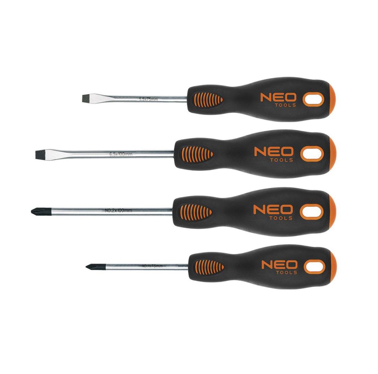 Κατσαβίδια μαγνητικά σετ 4τεμ 04-204 NEO TOOLS 