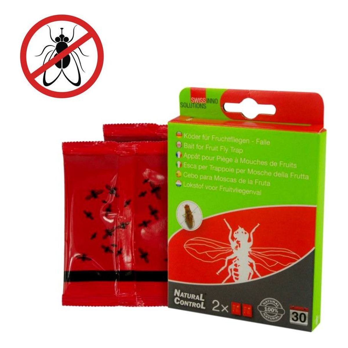 Παγίδα Για Μύγες Bait for Fruit Fly Trap 2τμχ SWIS0313 Swissinno