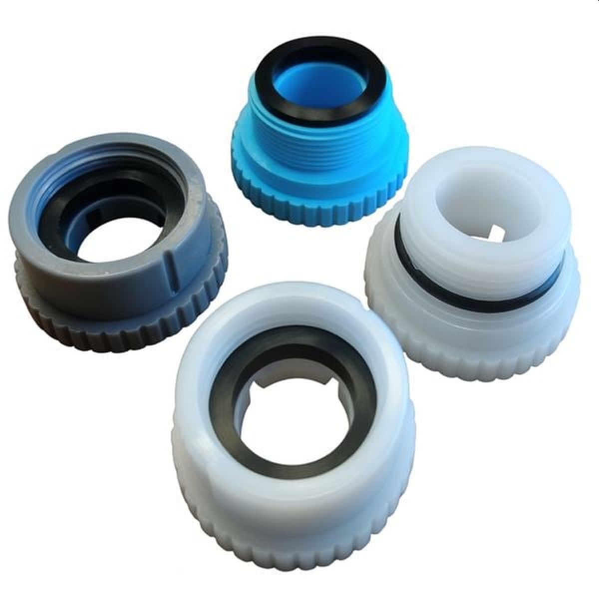 Σετ 4τεμ. Αντάπτορες Σύνδεσης για Ρουξούνια Μπαταριών για Φίλτρο Νερού Βρύσης Torayvino