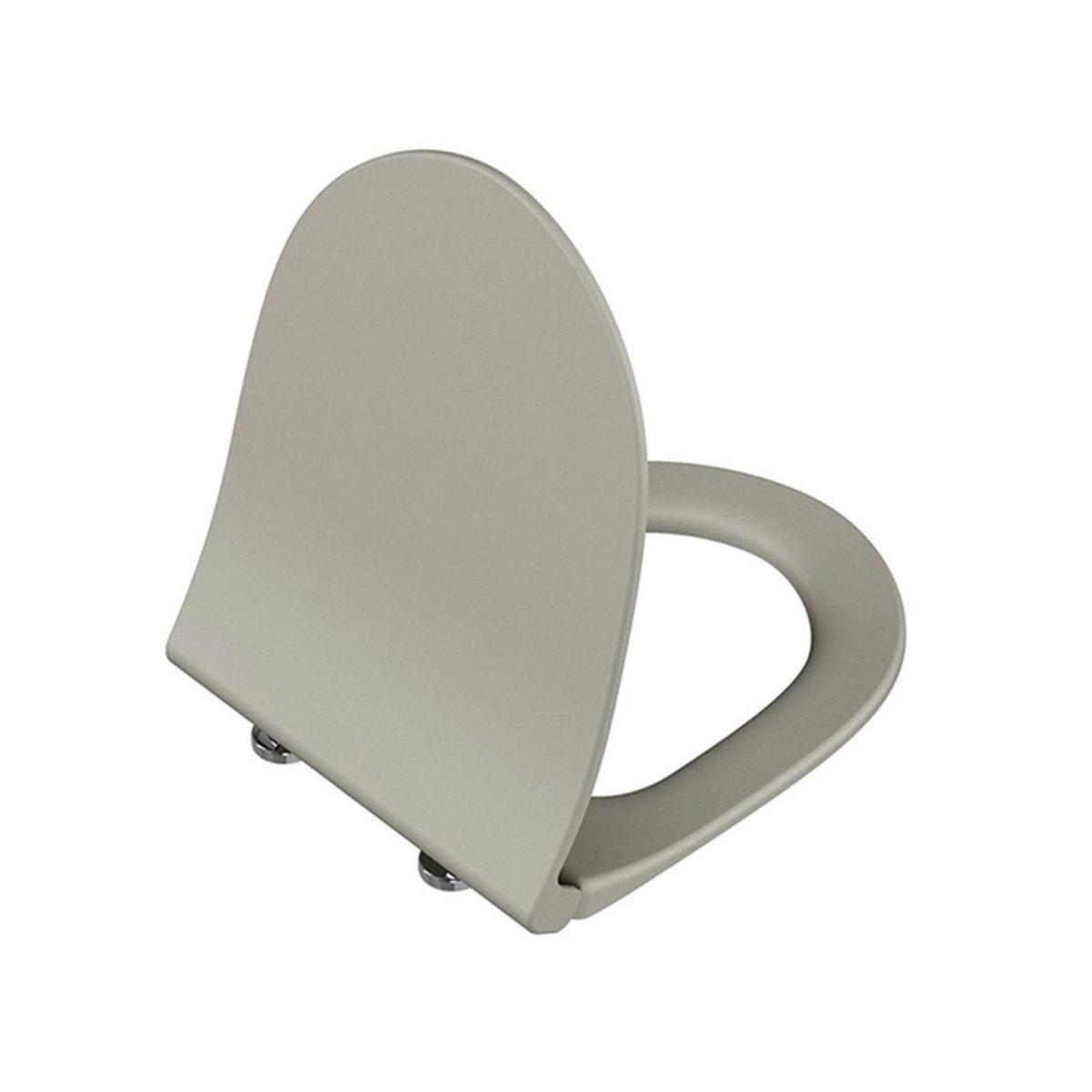 Κάλυμμα Λεκάνης Sento Slim Soft Closing Quick Release Taupe Ματ 120020R009 Vitra