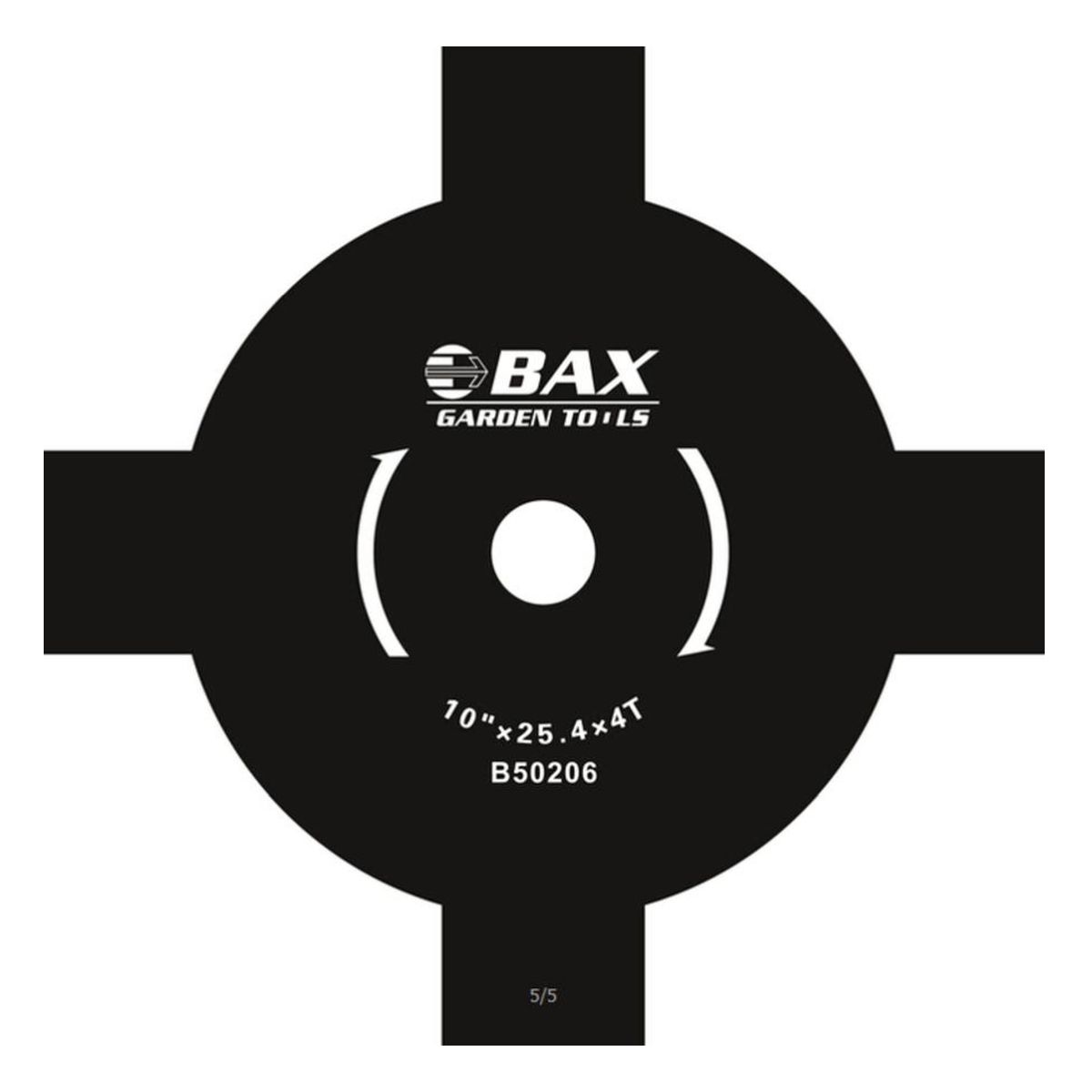 Δίσκος Θαμνοκοπτικού 255mm 4 Δοντιών B50206 Bax  