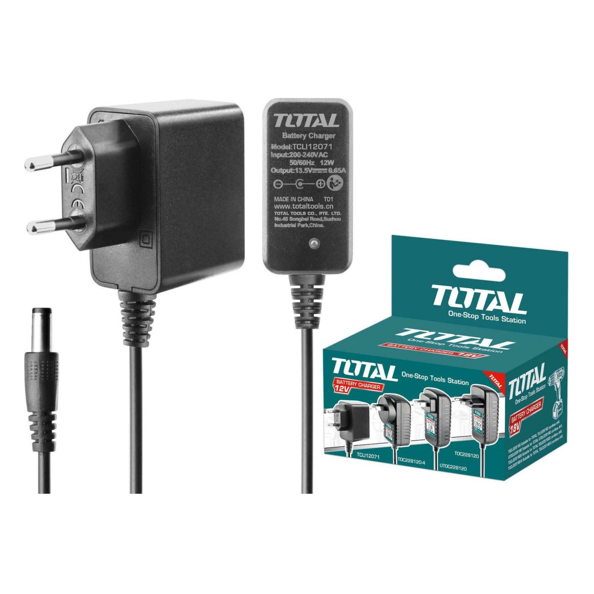 Total φορτιστης για μπαταρία λιθίου 12V για TDLI1232 / TIDLI1232 / TSPLI1212 (TCLI12071)