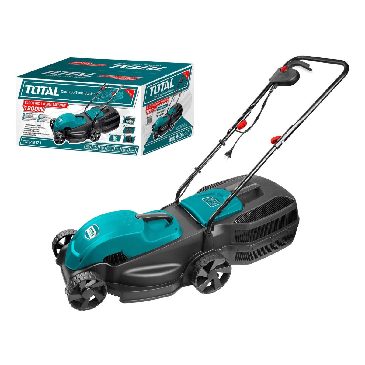 Μηχανή Γκαζόν 1.200W TGT612131 BAX TOOLS