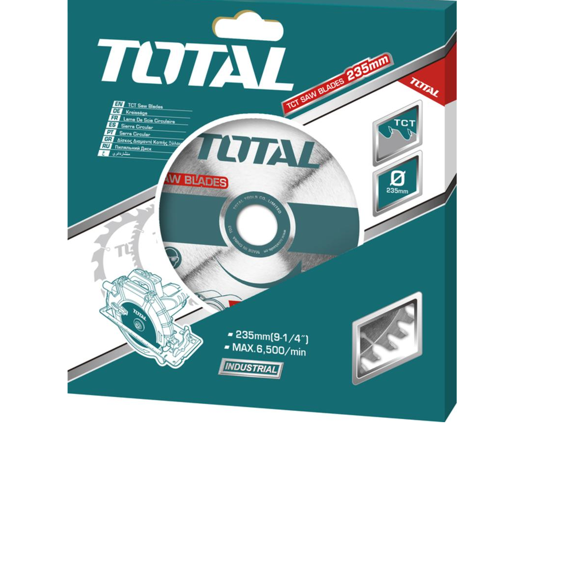 Total tct  δίσκος ξύλου Φ-235mm (TAC231623)