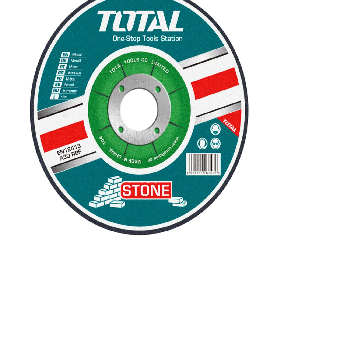 Total δίσκος κοπής δομικών υλικών - πέτρας 230 Χ 3mm (TAC2222301)