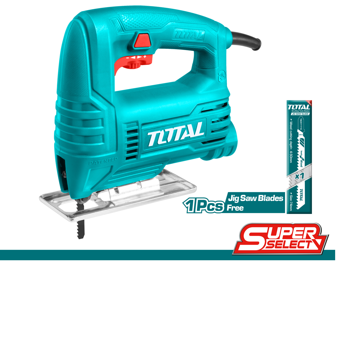 Total παλινδρομική σέγα 400W (TS2045565)