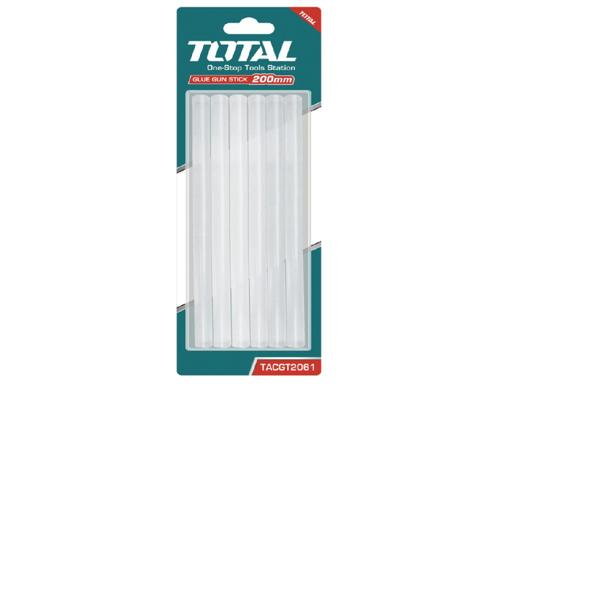 Total σετ θερμοκόλλας 6ΤΕΜ (TACGT2061)
